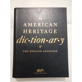 The AMERICAN  HERITAGE  dictionary of  THE  ENGLISH  LANGUAGE